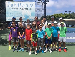 Dimitar Tennis Academy is the training base for international ITF players