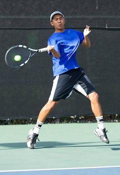Kento Perera - one of rising players of Dimitar Tennis Academy